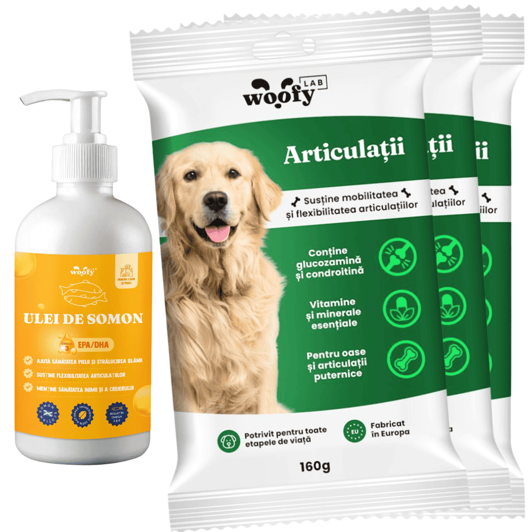 Snackuri Articulații Supliment digestiv premium | Woofy Lab
