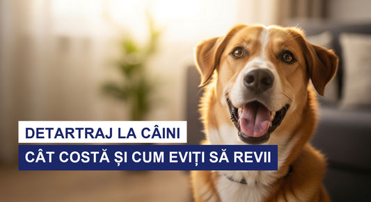 Detartraj câini preț: cât costă și de ce sub anestezie
