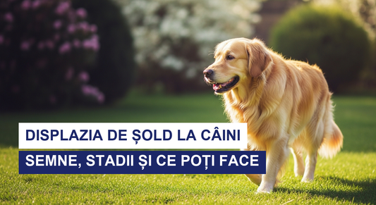 Displazia de șold la câini: semne, stadii și ce poți face